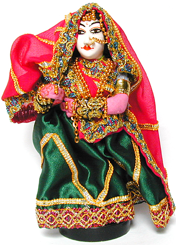indische Puppe